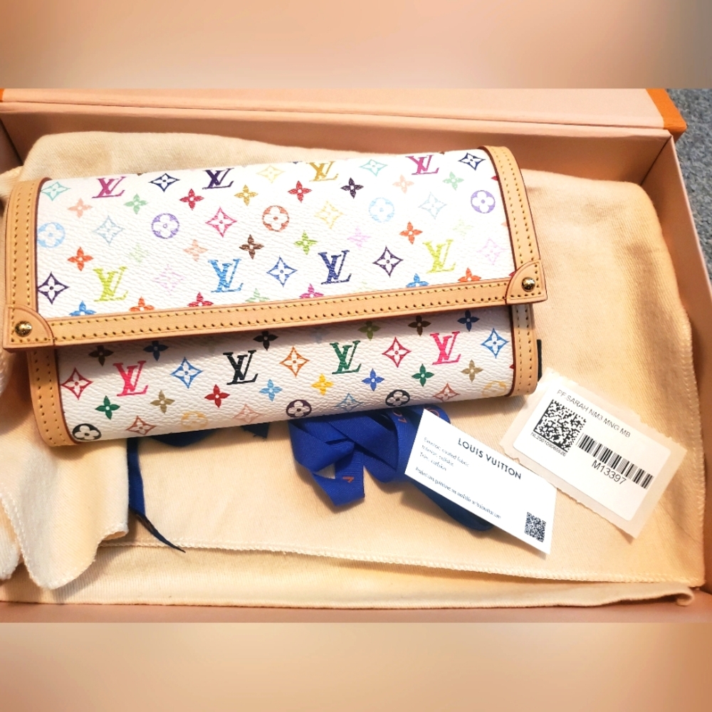 ***SOLD*** Louis Vuitton 2025 Murakami Sarah Wallet